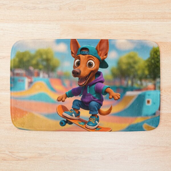 Item preview, Skater Pharaoh Hound designed and sold by Sillytoe.