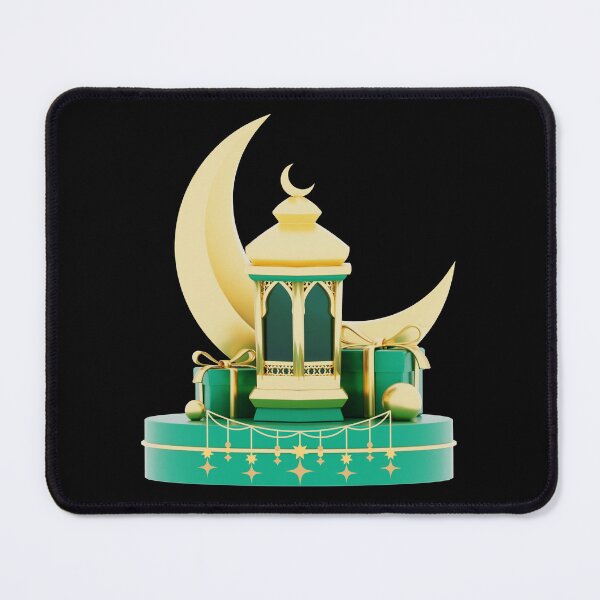 Item preview, Golden Crescent & Ramadan Lantern designed and sold by Khadigadesings.