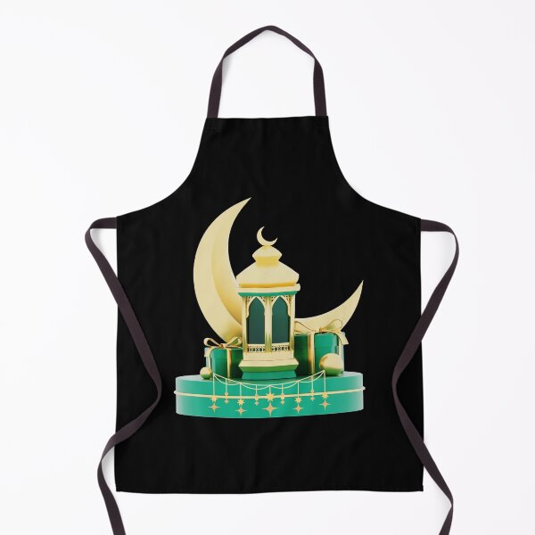 Item preview, Golden Crescent & Ramadan Lantern designed and sold by Khadigadesings.