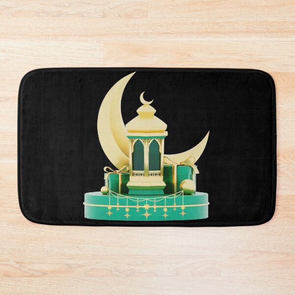 Item preview, Golden Crescent & Ramadan Lantern designed and sold by Khadigadesings.