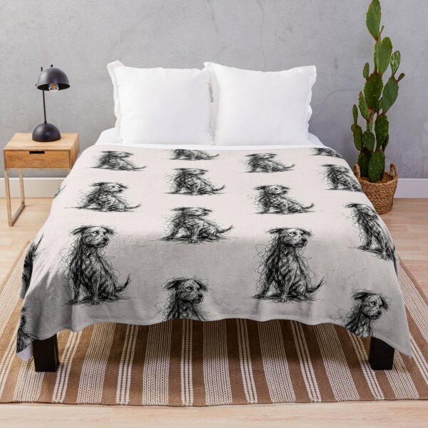Item preview, Scribble Dog Abstract Sketch Minimalist Dog lovers gift designed and sold by erozzz.