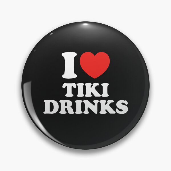 Item preview, I Love Tiki Drinks designed and sold by shitpostee.