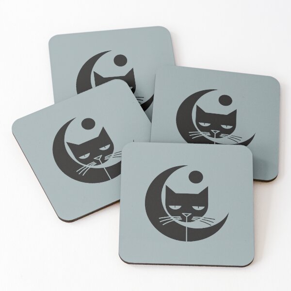 Item preview, Black Cat on The Moon designed and sold by dharanna.