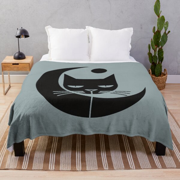 Item preview, Black Cat on The Moon designed and sold by dharanna.