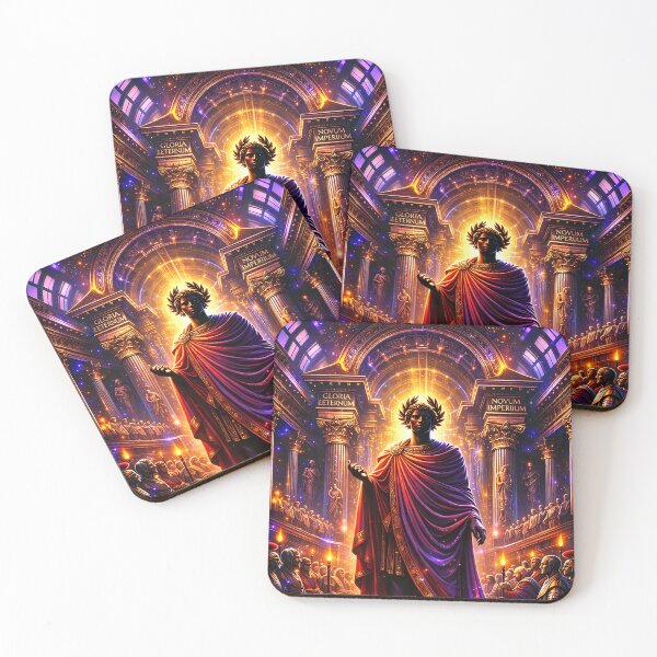 Item preview, Gaius Julius Caesar – Futuristic Emperor Art designed and sold by EASNFTCOL.