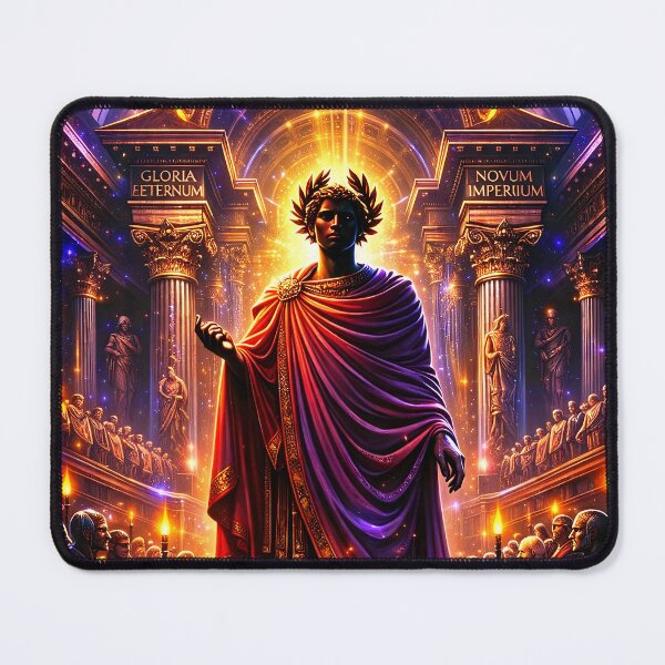 Item preview, Gaius Julius Caesar – Futuristic Emperor Art designed and sold by EASNFTCOL.