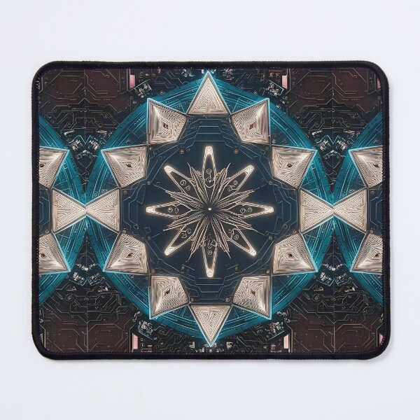 Item preview, Optic Bloom: Electric Octagram designed and sold by mxztar.