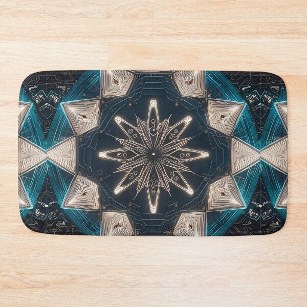 Item preview, Optic Bloom: Electric Octagram designed and sold by mxztar.