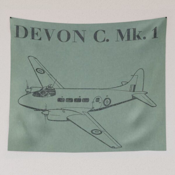 Item preview, De HAVILLAND DH104 DOVE and DEVON vintage plane designed and sold by PilotandPlane.