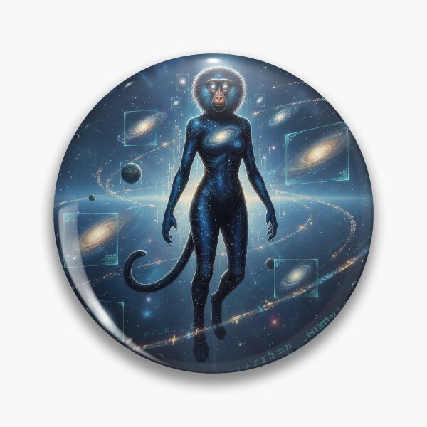 Item preview, Cosmic Baboon - Sagan designed and sold by Cosmic Zoo.