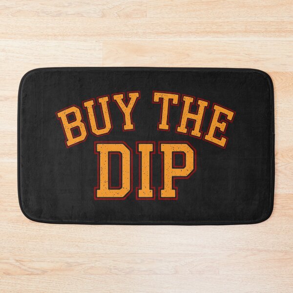 Item preview, Buy The Dip Varsity - Crypto Trading Art designed and sold by cabana.space.