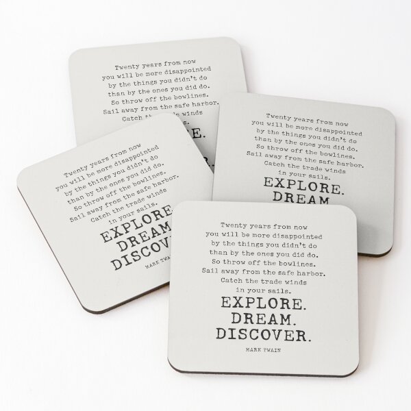 Item preview, Twenty years from now you will be more disappointed by the things  designed and sold by corbrand.