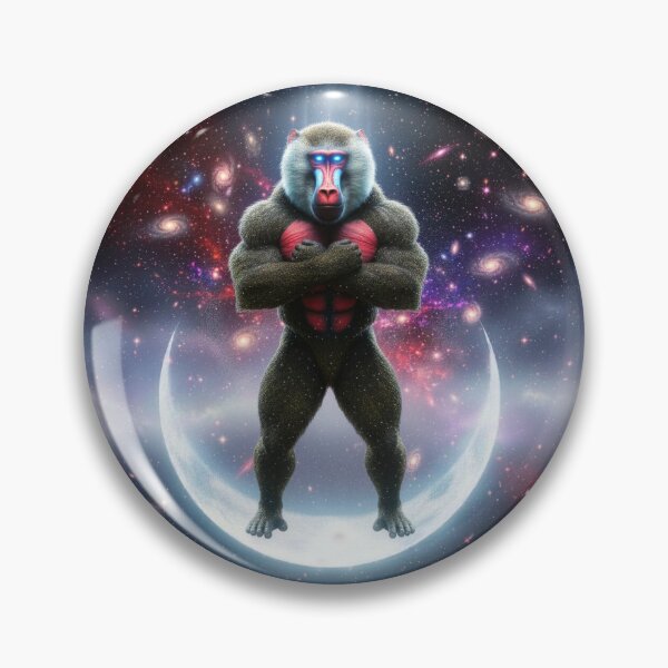 Item preview, Cosmic Baboon - Selene designed and sold by Cosmic Zoo.