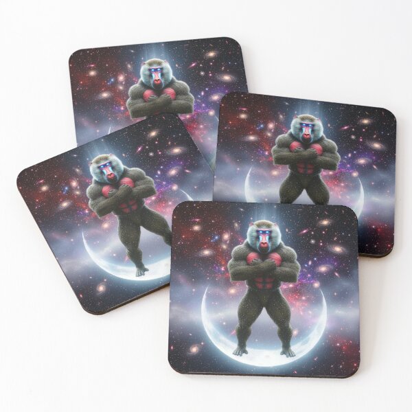 Item preview, Cosmic Baboon - Selene designed and sold by Cosmic Zoo.