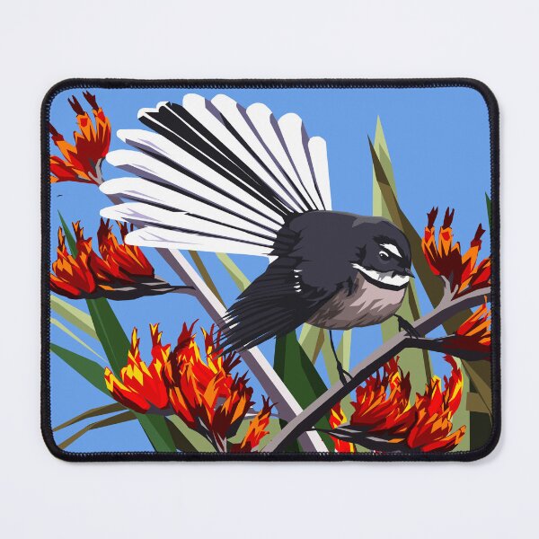 Item preview, Pīwakawaka Fantail bird Aotearoa New Zealand designed and sold by Ira Mitchell.