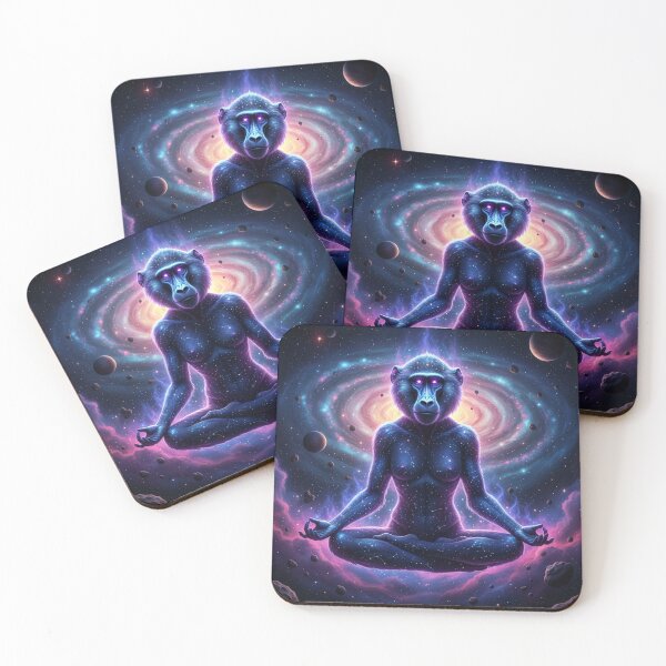 Item preview, Cosmic Baboon - Stella designed and sold by Cosmic Zoo.