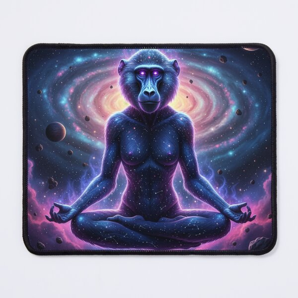 Item preview, Cosmic Baboon - Stella designed and sold by Cosmic Zoo.
