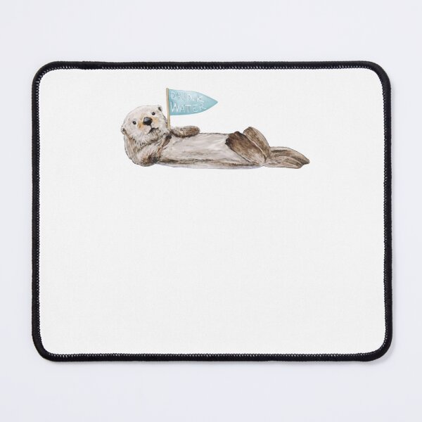 Item preview, Otter Drink Water Reminder designed and sold by krystalRomanart.