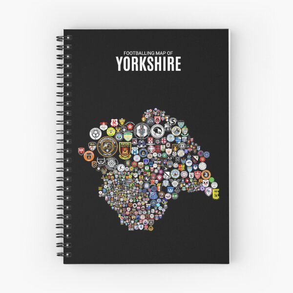 Item preview, Mens Footballing Map of Yorkshire designed and sold by Footy-Maps.