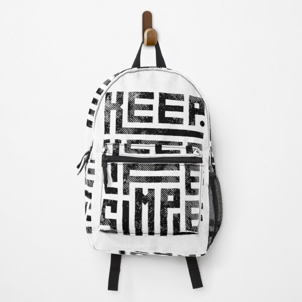Item preview, Keep Life Simple Maze - Paradox Typography Puzzle designed and sold by LouDSarG.