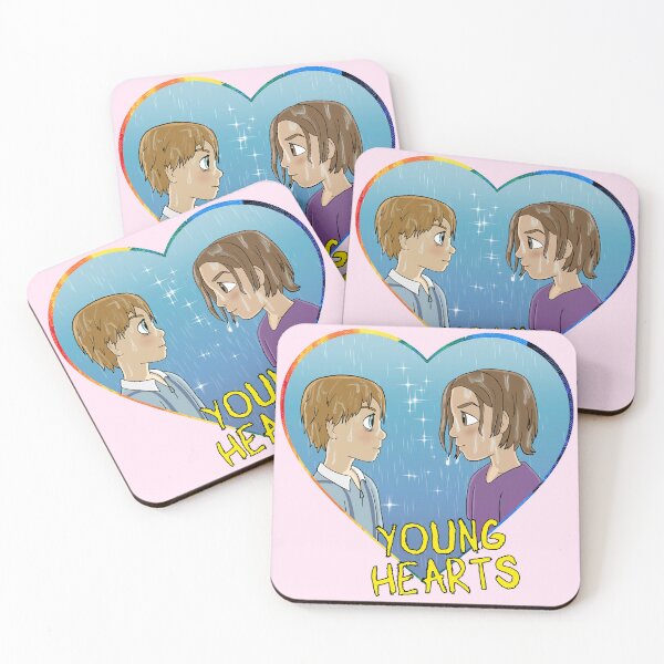 Item preview, Anime Young Hearts Pink Versions designed and sold by Smagnaferous.