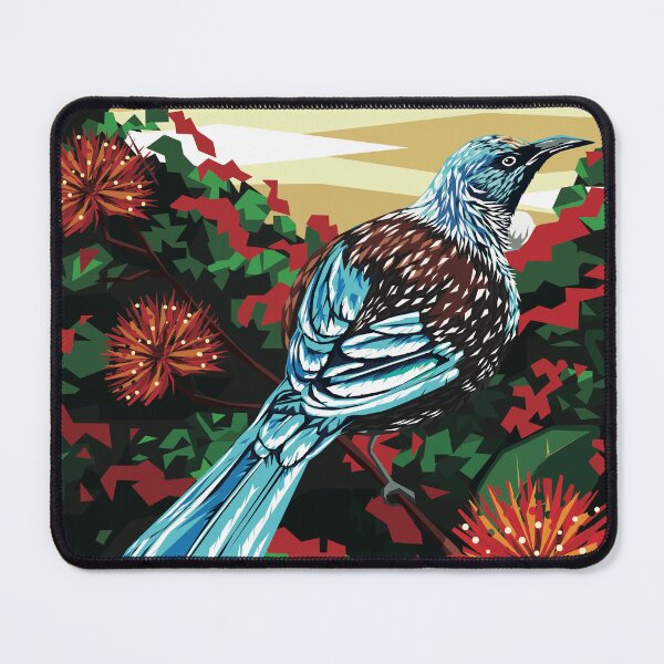 Item preview, Tūī in Pōhutukawa designed and sold by Ira Mitchell.
