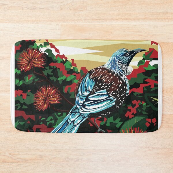 Item preview, Tūī  in Pōhutukawa designed and sold by Art by Ira.