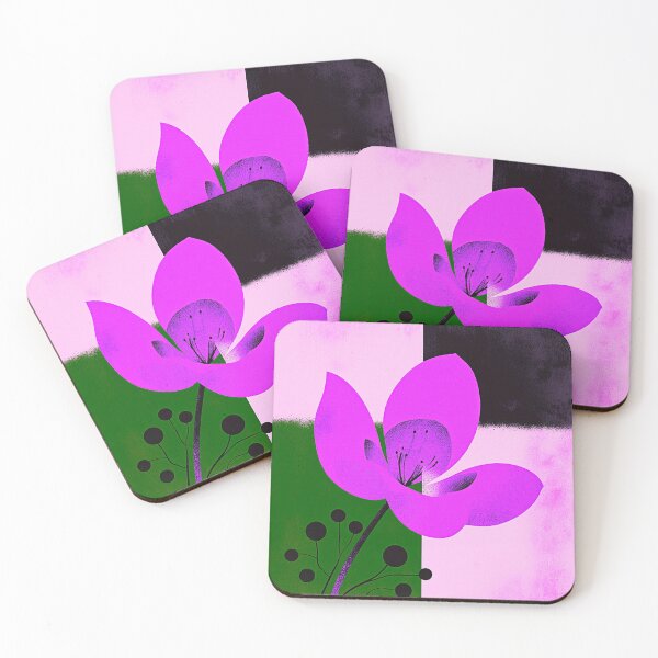 Item preview, Bold Pink Bloom Contrast designed and sold by joycrysstudio.