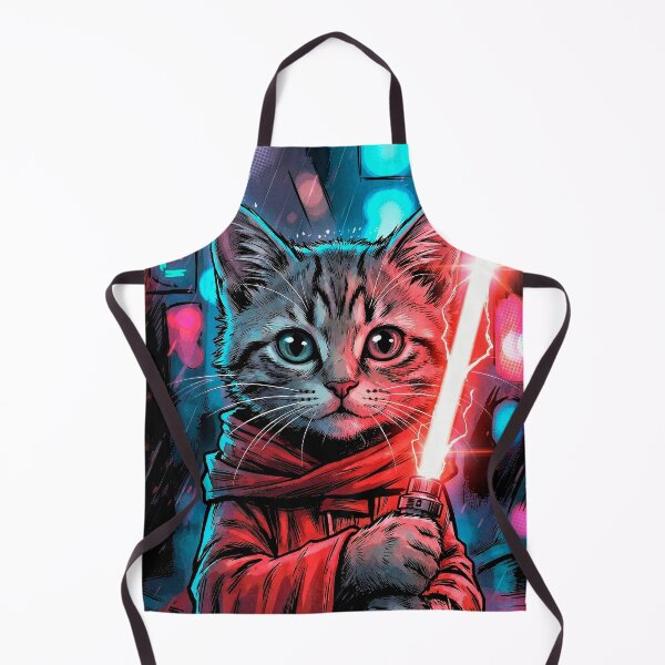 Item preview, Sith Cat with Red Saber in Cyberpunk City designed and sold by Mistermike248.