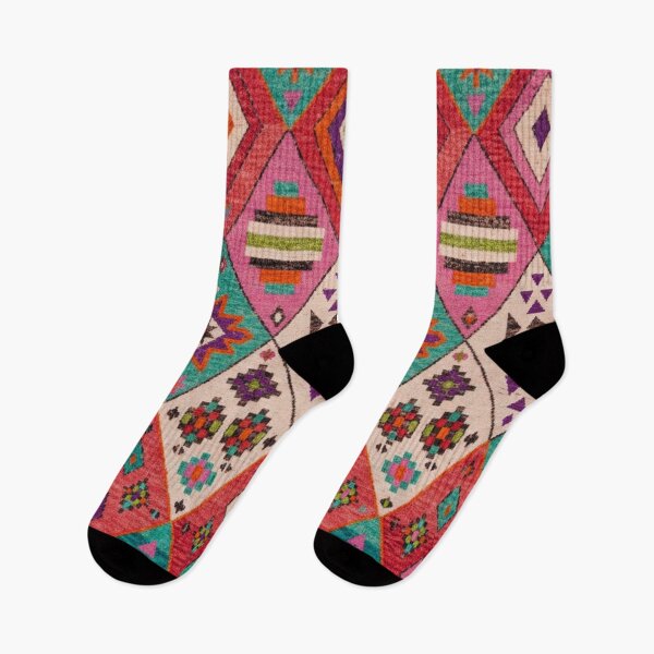 Item preview, Moroccan bohemian carpet designed and sold by SpaceBazaar.