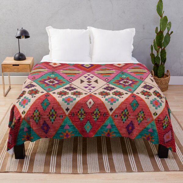 Item preview, Moroccan bohemian carpet designed and sold by SpaceBazaar.