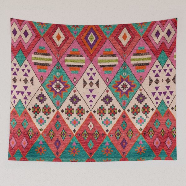 Item preview, Moroccan bohemian carpet designed and sold by SpaceBazaar.