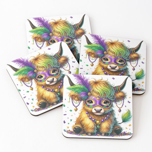 Item preview, Mardi Gras Carnival Shirt – Purple Green Gold Mask Design – New Orleans Festival Party Tee designed and sold by Inkvado.