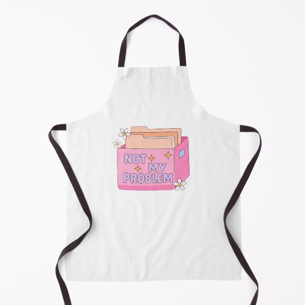 Item preview, Not My Problem Funny Retro designed and sold by krystalRomanart.