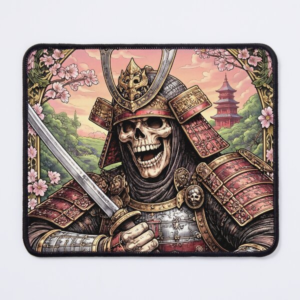 Item preview, The Revenant Shogun of the Falling Petals designed and sold by 4 Fingers Ink.