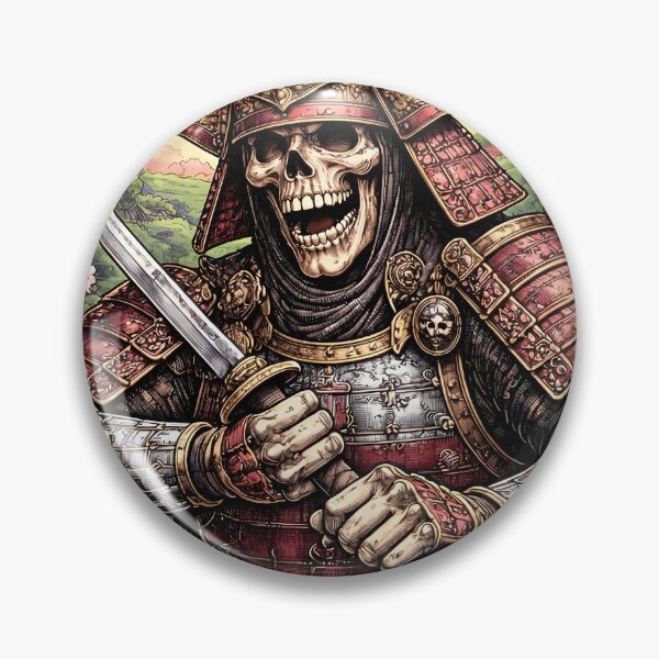 Item preview, The Revenant Shogun of the Falling Petals designed and sold by 4 Fingers Ink.