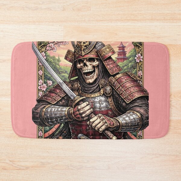 Item preview, The Revenant Shogun of the Falling Petals designed and sold by 4 Fingers Ink.