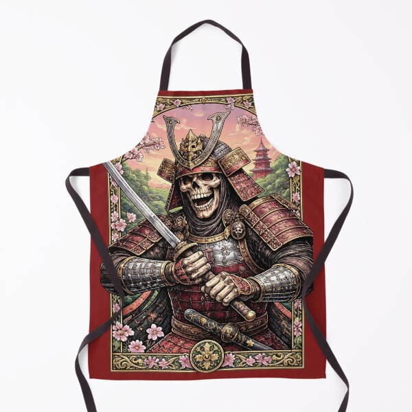 Item preview, The Revenant Shogun of the Falling Petals designed and sold by 4 Fingers Ink.