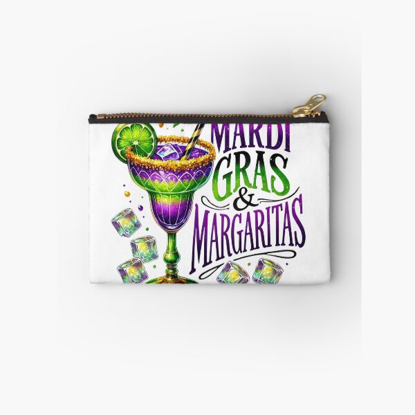 Item preview, Retro Mardi Gras Carnival Tee – Purple Green Gold Festival Design for Fat Tuesday & NOLA Parade designed and sold by Inkvado.