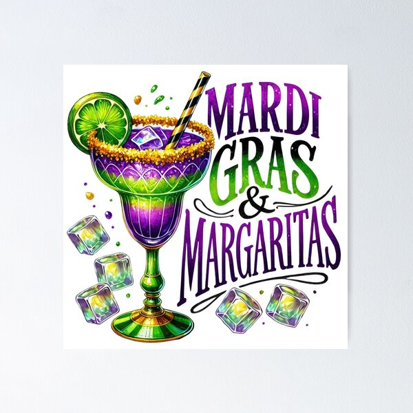 Item preview, Retro Mardi Gras Carnival Tee – Purple Green Gold Festival Design for Fat Tuesday & NOLA Parade designed and sold by Inkvado.