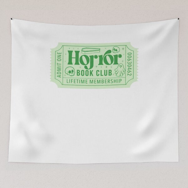 Item preview, Horror Book Club Lifetime Membership designed and sold by krystalRomanart.