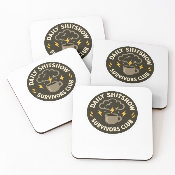 Item preview, Daily Shitshow Survivors Club designed and sold by krystalRomanart.