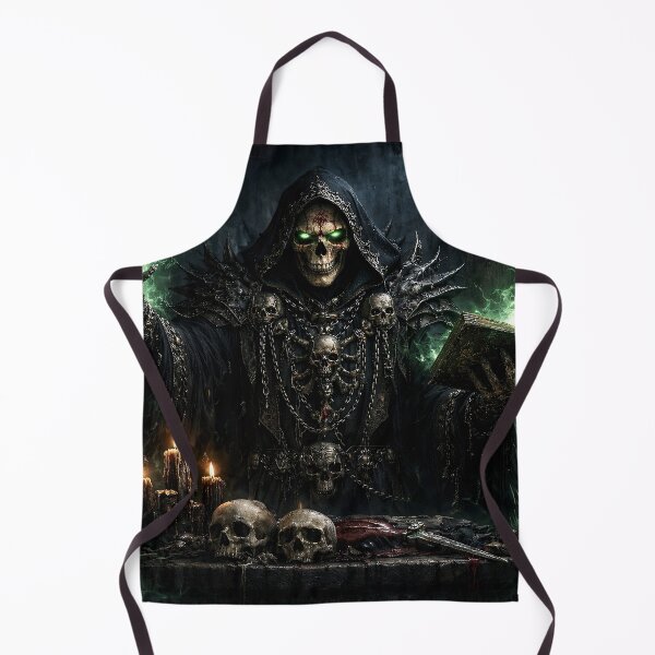 Item preview, Skeleton necromancer at summoning altar designed and sold by CorpusErectus.