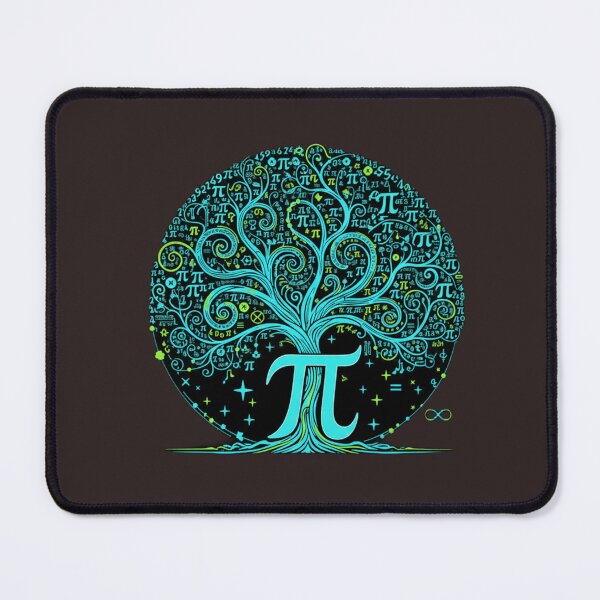 Item preview, Infinite Pi Number Tree - Aesthetic Math & Science Art designed and sold by Fatomfatom.