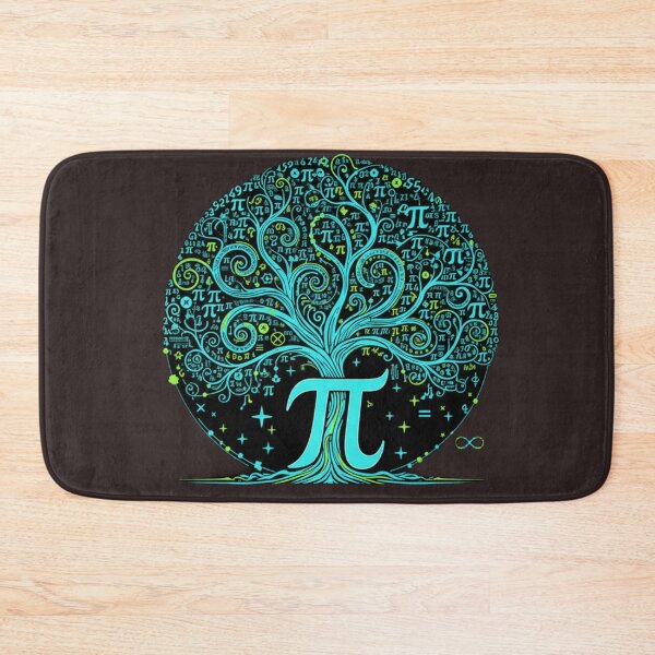 Item preview, Infinite Pi Number Tree - Aesthetic Math & Science Art designed and sold by Fatomfatom.
