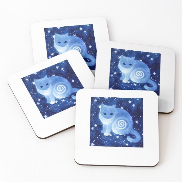 Item preview, Celestial Swirl Cat designed and sold by krystalRomanart.