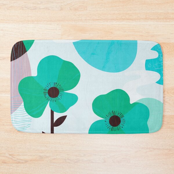 Item preview, Mint Calm Floral Composition designed and sold by joycrysstudio.