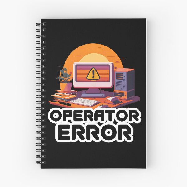 Item preview, Operator Error – Funny Computer Error Tech Support Design for IT Professionals, Programmers & Gamers designed and sold by GFamilyC.