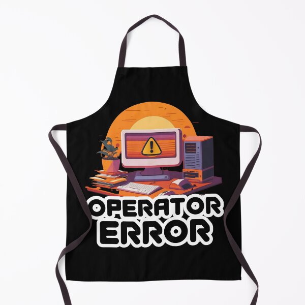 Item preview, Operator Error – Funny Computer Error Tech Support Design for IT Professionals, Programmers & Gamers designed and sold by GFamilyC.