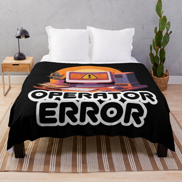 Item preview, Operator Error – Funny Computer Error Tech Support Design for IT Professionals, Programmers & Gamers designed and sold by GFamilyC.